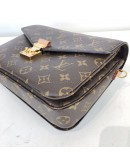 LOUIS VUITTON Monogram Pochette Metis with Shoulder Strap – GHW (Microchip New Model)