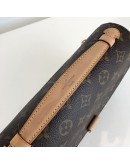LOUIS VUITTON Monogram Pochette Metis with Shoulder Strap – GHW (Microchip New Model)