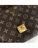 LOUIS VUITTON Monogram Pochette Metis with Shoulder Strap – GHW (Microchip New Model)