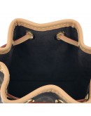 LOUIS VUITTON Monogram Nano Noe Drawstring Bucket Bag with Shoulder Strap – GHW