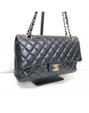 CHANEL Medium Classic Flap (CF) Shoulder Bag in Black Lambskin – GHW (Series 19 - Year 2014)