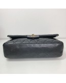 CHANEL Medium Classic Flap (CF) Shoulder Bag in Black Lambskin – GHW (Series 19 - Year 2014)
