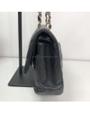 CHANEL Medium Classic Flap (CF) Shoulder Bag in Black Lambskin – GHW (Series 19 - Year 2014)