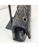 CHANEL Medium Classic Flap (CF) Shoulder Bag in Black Lambskin – GHW (Series 19 - Year 2014)