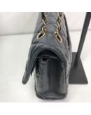 CHANEL Medium Classic Flap (CF) Shoulder Bag in Black Lambskin – GHW (Series 19 - Year 2014)