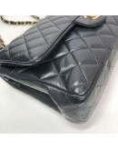 CHANEL Medium Classic Flap (CF) Shoulder Bag in Black Lambskin – GHW (Series 19 - Year 2014)