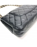 CHANEL Medium Classic Flap (CF) Shoulder Bag in Black Lambskin – GHW (Series 19 - Year 2014)
