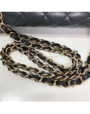 CHANEL Medium Classic Flap (CF) Shoulder Bag in Black Lambskin – GHW (Series 19 - Year 2014)