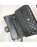 CHANEL Medium Classic Flap (CF) Shoulder Bag in Black Lambskin – GHW (Series 19 - Year 2014)