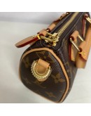 LOUIS VUITTON Monogram Nano Speedy with Shoulder Strap – GHW (Year 2023)