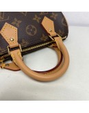 LOUIS VUITTON Monogram Nano Speedy with Shoulder Strap – GHW (Year 2023)