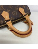 LOUIS VUITTON Monogram Nano Speedy with Shoulder Strap – GHW (Year 2023)
