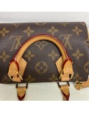 LOUIS VUITTON Monogram Nano Speedy with Shoulder Strap – GHW (Year 2023)