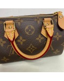 LOUIS VUITTON Monogram Nano Speedy with Shoulder Strap – GHW (Year 2023)