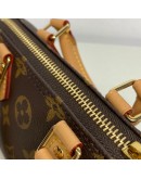 LOUIS VUITTON Monogram Nano Speedy with Shoulder Strap – GHW (Year 2023)