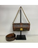 LOUIS VUITTON Monogram Papillon Trunk with Chain & Strap – GHW (Microchip)