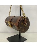 LOUIS VUITTON Monogram Papillon Trunk with Chain & Strap – GHW (Microchip)