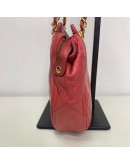 CHANEL Vintage CC Tassel Shoulder Bag in Pink Lambskin – GHW