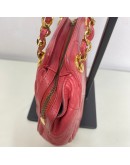 CHANEL Vintage CC Tassel Shoulder Bag in Pink Lambskin – GHW