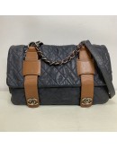 CHANEL In the Mix Messenger Bag in Grey/Brown Calfskin – RHW (14 Series – Year 2011)