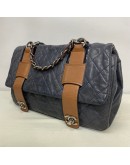 CHANEL In the Mix Messenger Bag in Grey/Brown Calfskin – RHW (14 Series – Year 2011)