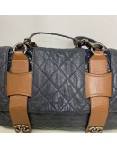 CHANEL In the Mix Messenger Bag in Grey/Brown Calfskin – RHW (14 Series – Year 2011)