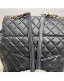 CHANEL Urban Spirit Backpack in Black Lambskin – GHW (23 Series – Year 2017)