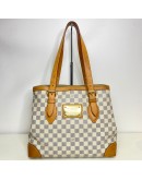 LOUIS VUITTON Hampstead MM Tote Bag in Damier Azur – GHW (Year 2008)