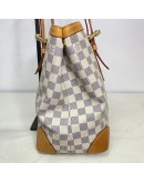 LOUIS VUITTON Hampstead MM Tote Bag in Damier Azur – GHW (Year 2008)