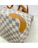 LOUIS VUITTON Hampstead MM Tote Bag in Damier Azur – GHW (Year 2008)