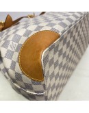 LOUIS VUITTON Hampstead MM Tote Bag in Damier Azur – GHW (Year 2008)