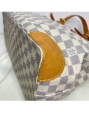 LOUIS VUITTON Hampstead MM Tote Bag in Damier Azur – GHW (Year 2008)