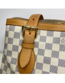 LOUIS VUITTON Hampstead MM Tote Bag in Damier Azur – GHW (Year 2008)