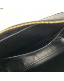 CHANEL Vintage Choco Bar Black Smooth Calfskin Shoulder Bag - GHW