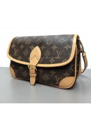 LOUIS VUITTON Monogram Diane with Fuchsia Shoulder Strap – GHW (Microchip – Year 2022)