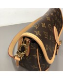 LOUIS VUITTON Monogram Diane with Fuchsia Shoulder Strap – GHW (Microchip – Year 2022)