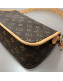 LOUIS VUITTON Monogram Diane with Fuchsia Shoulder Strap – GHW (Microchip – Year 2022)