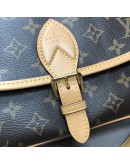 LOUIS VUITTON Monogram Diane with Fuchsia Shoulder Strap – GHW (Microchip – Year 2022)