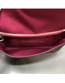 LOUIS VUITTON Monogram Diane with Fuchsia Shoulder Strap – GHW (Microchip – Year 2022)
