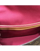 LOUIS VUITTON Monogram Diane with Fuchsia Shoulder Strap – GHW (Microchip – Year 2022)