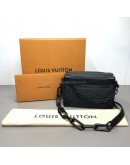 LOUIS VUITTON Mini Soft Trunk Crossbody Bag in Monogram Taurillon Leather – Matte Black Hardware (Receipt Dated Jan 2021)