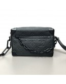LOUIS VUITTON Mini Soft Trunk Crossbody Bag in Monogram Taurillon Leather – Matte Black Hardware (Receipt Dated Jan 2021)