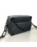 LOUIS VUITTON Mini Soft Trunk Crossbody Bag in Monogram Taurillon Leather – Matte Black Hardware (Receipt Dated Jan 2021)