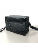 LOUIS VUITTON Mini Soft Trunk Crossbody Bag in Monogram Taurillon Leather – Matte Black Hardware (Receipt Dated Jan 2021)