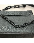 LOUIS VUITTON Mini Soft Trunk Crossbody Bag in Monogram Taurillon Leather – Matte Black Hardware (Receipt Dated Jan 2021)