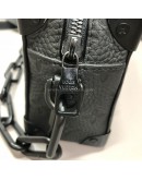 LOUIS VUITTON Mini Soft Trunk Crossbody Bag in Monogram Taurillon Leather – Matte Black Hardware (Receipt Dated Jan 2021)