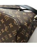 LOUIS VUITTON Monogram NeoNoe MM Drawstring Bucket Bag in Black – GHW (Year 2020)