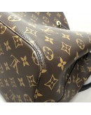 LOUIS VUITTON Monogram NeoNoe MM Drawstring Bucket Bag in Black – GHW (Year 2020)