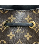 LOUIS VUITTON Monogram NeoNoe MM Drawstring Bucket Bag in Black – GHW (Year 2020)