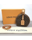 LOUIS VUITTON Monogram Petite Boite Chapeau with Shoulder Strap – GHW (Year 2019)